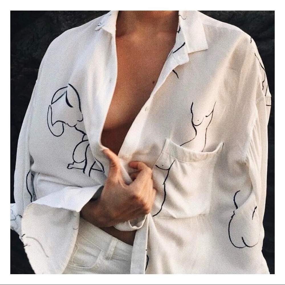 Paloma Wool Leandra Button Down Shirt